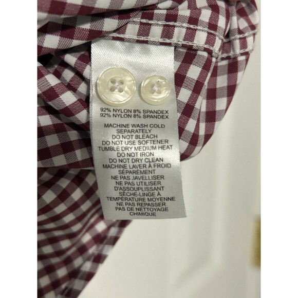 UNTUCKit Shirt Men’s XL Button Up Wrinkle Free Performance Nylon Elastane - Picture 5 of 5